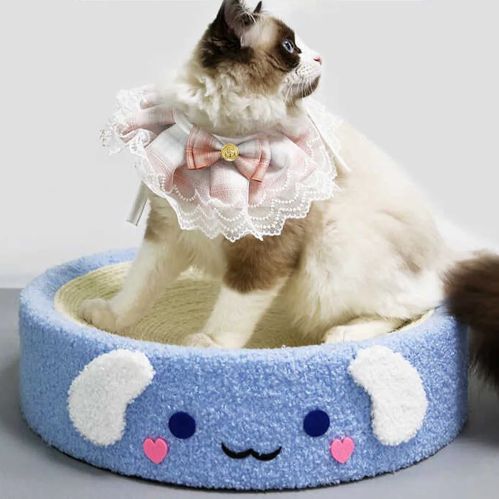 Cartoon Round Cat Scratcher - 40X40X10cm - Image 18