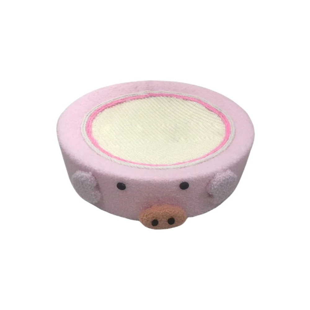 Cartoon Round Cat Scratcher - 40X40X10cm - Image 3