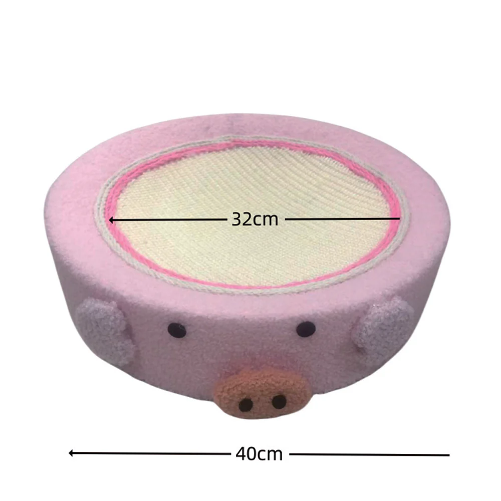 Cartoon Round Cat Scratcher - 40X40X10cm - Image 6
