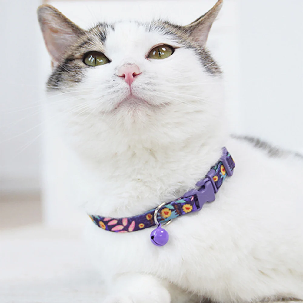 Cat Collar Breakaway Safety Adjustable with Bell | PETSO - Image 5