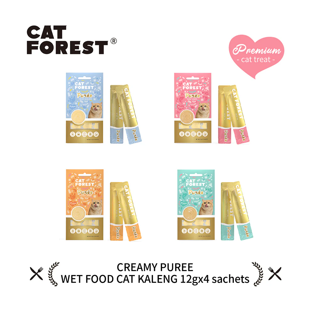 CAT FOREST Puree Tuna with Tuna Roe Cat Treats - Image 3