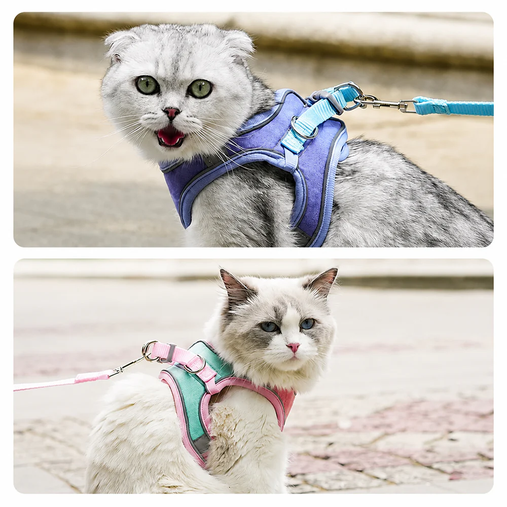 Pet Harness & Leash Set | Escape Proof Reflective | Cats, Dogs, Rabbits & More - Image 7