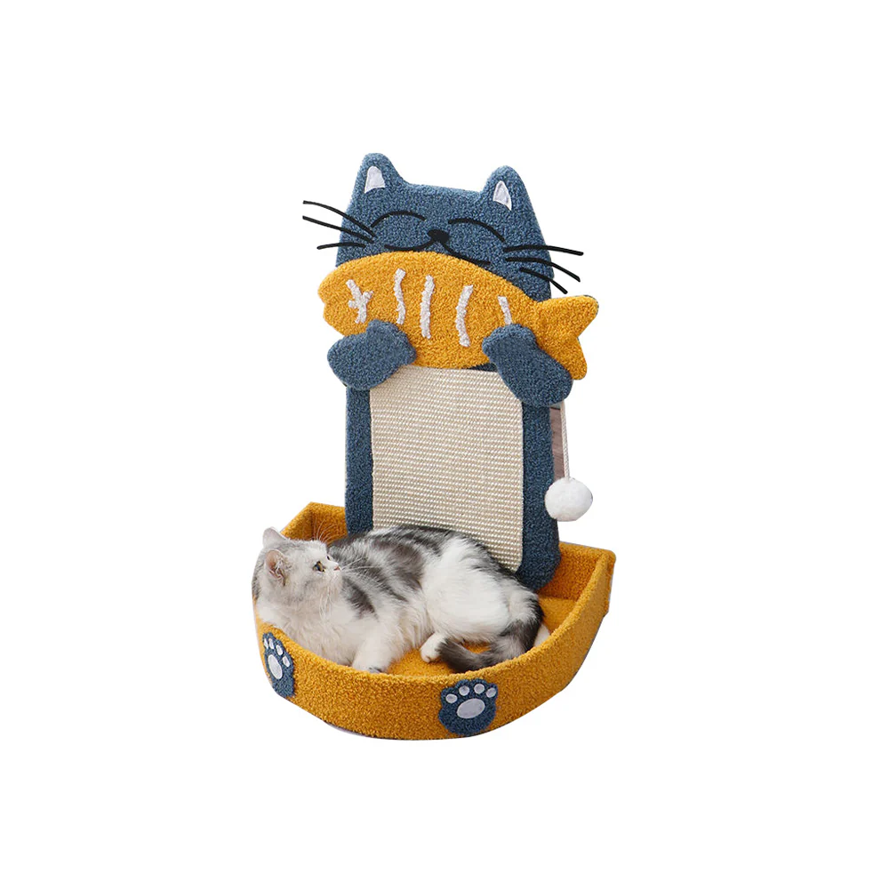 Cat Scratcher with Bed – Scratching Board and Resting Cat Bed - Image 3
