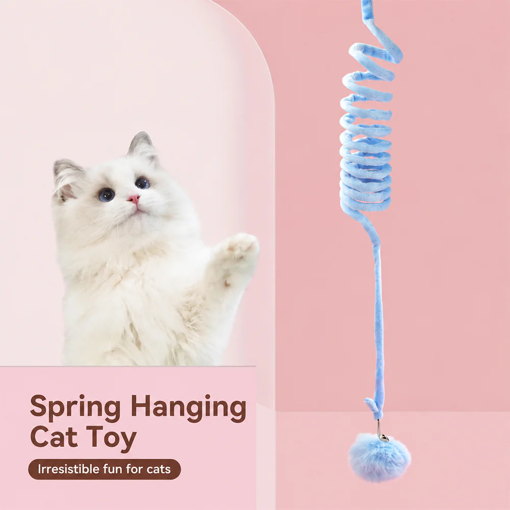 Cat Spring Toy | Suction Cup | Interactive Self-Play - Image 10