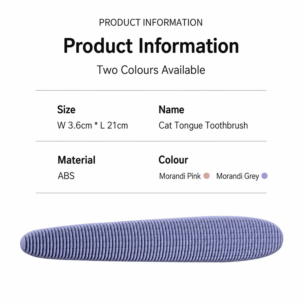 Cat Tongue Brush – Grooming, Deshedding & Massage Comb - Image 3