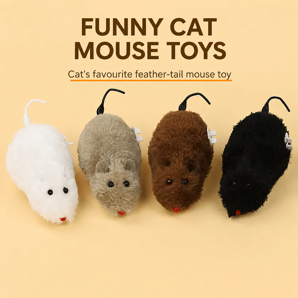 Cat Toy Plush Crinkle Sound Interactive Chew Toy - Image 3