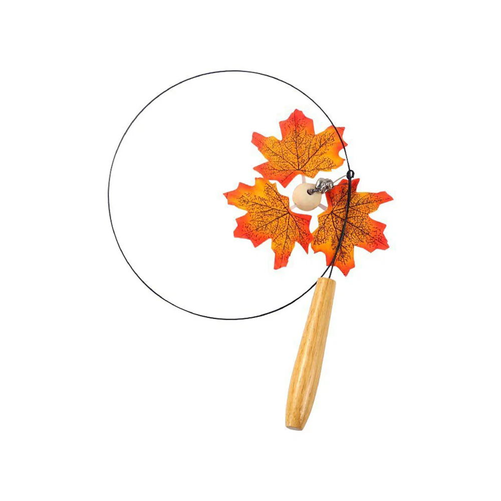 Cat Wand Toy â Interactive Feather Teaser with Replaceable Heads - Image 15