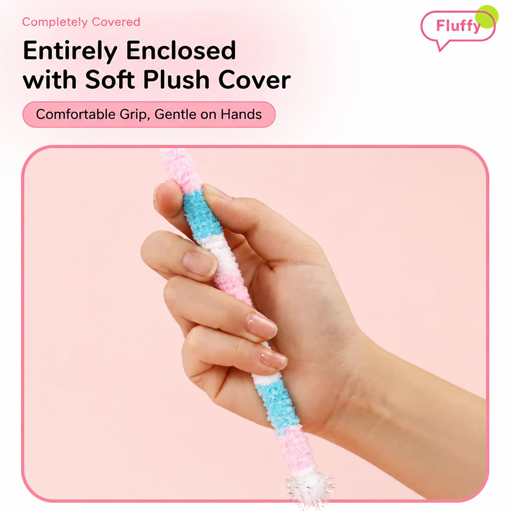 Cat Wand Toy â Interactive Feather Teaser with Replaceable Heads - Image 6