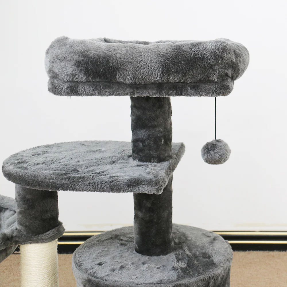 CATIO Cubby Chipboard Flannel Cat Scratching Tower - Image 10