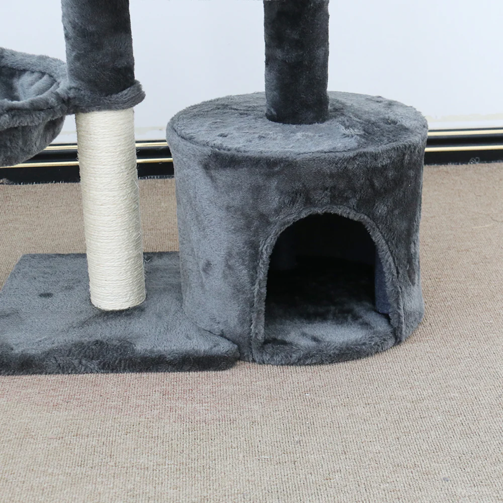 CATIO Cubby Chipboard Flannel Cat Scratching Tower - Image 6