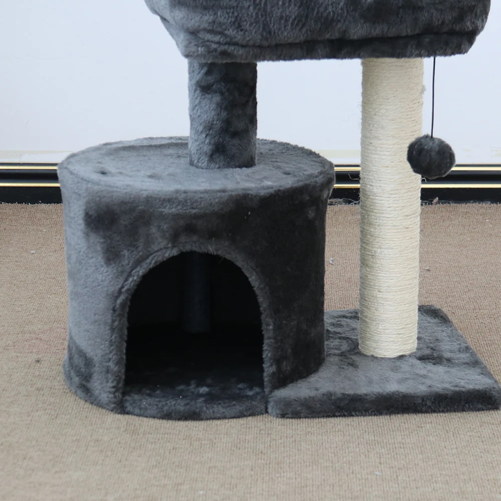 CATIO Mini Chipboard Flannel Cat Scratching Tower - Image 7