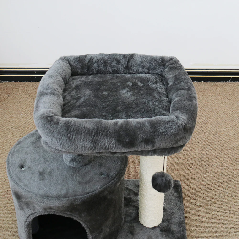 CATIO Mini Chipboard Flannel Cat Scratching Tower - Image 8