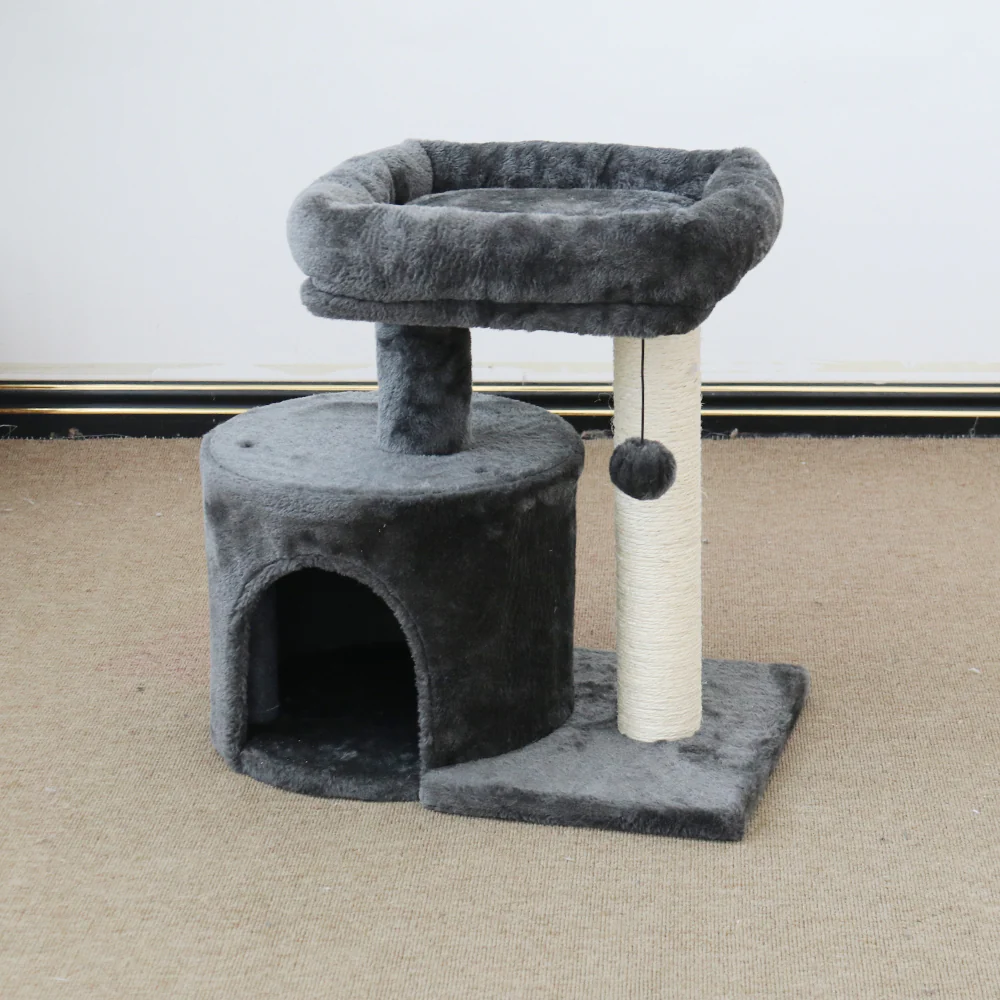 CATIO Mini Chipboard Flannel Cat Scratching Tower - Image 9