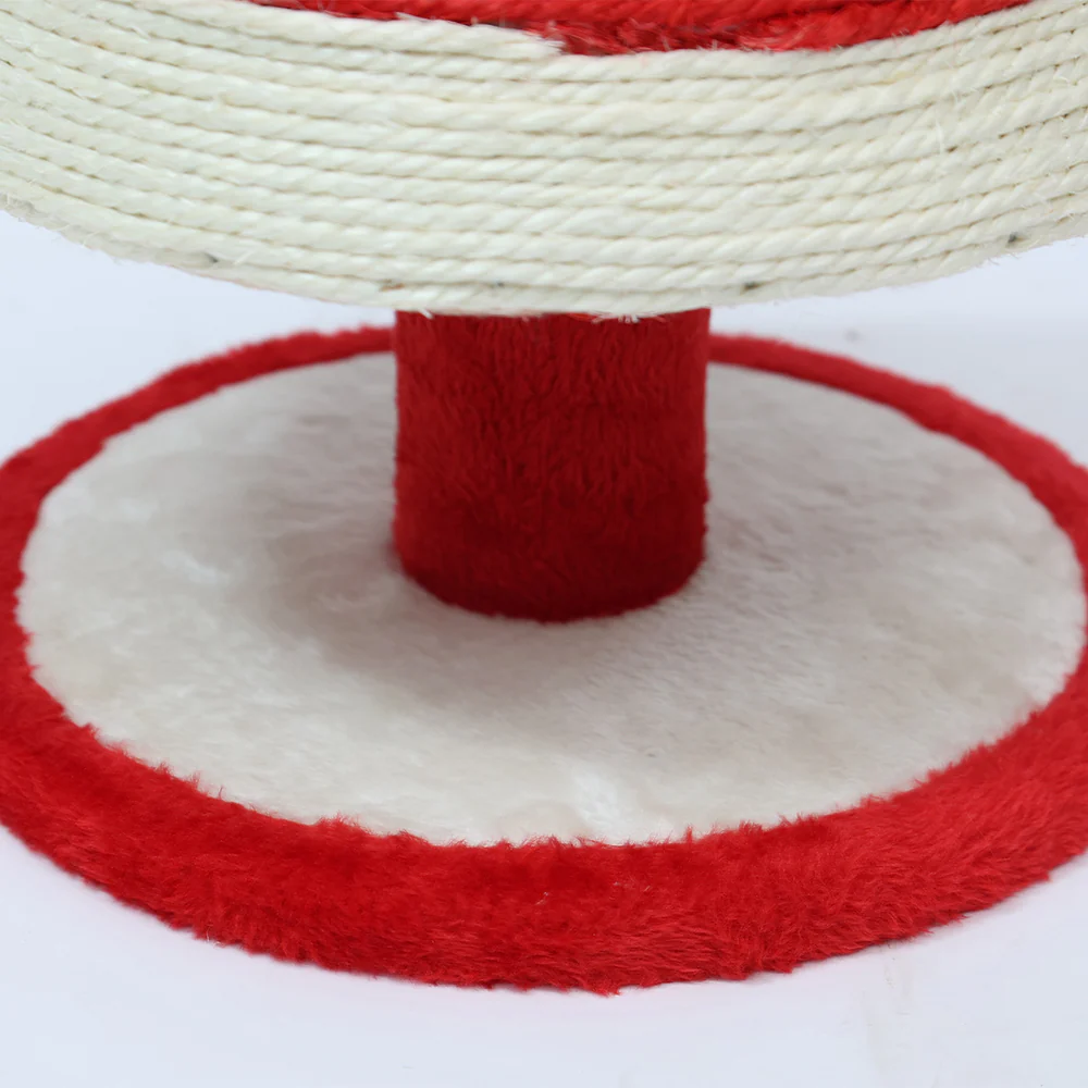 CATIO Christmas Santa Hat Cat Tree with Scratching Post 30x30x53cm - Image 2