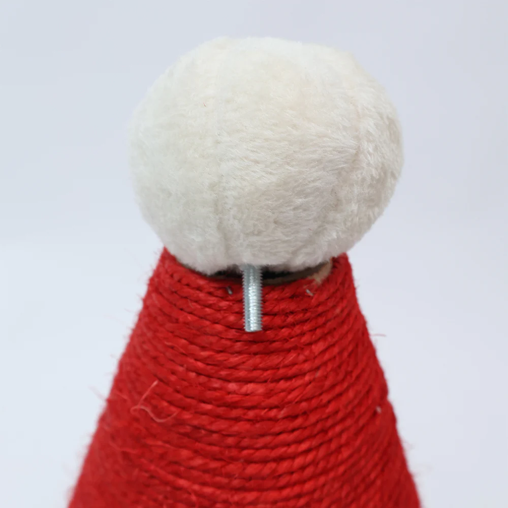 CATIO Christmas Santa Hat Cat Tree with Scratching Post 30x30x53cm - Image 3