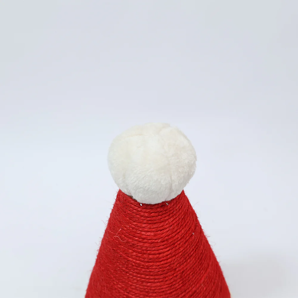 CATIO Christmas Santa Hat Cat Tree with Scratching Post 30x30x53cm - Image 4