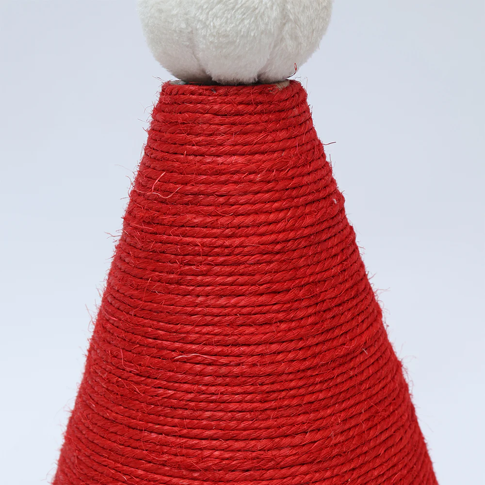 CATIO Christmas Santa Hat Cat Tree with Scratching Post 30x30x53cm - Image 5