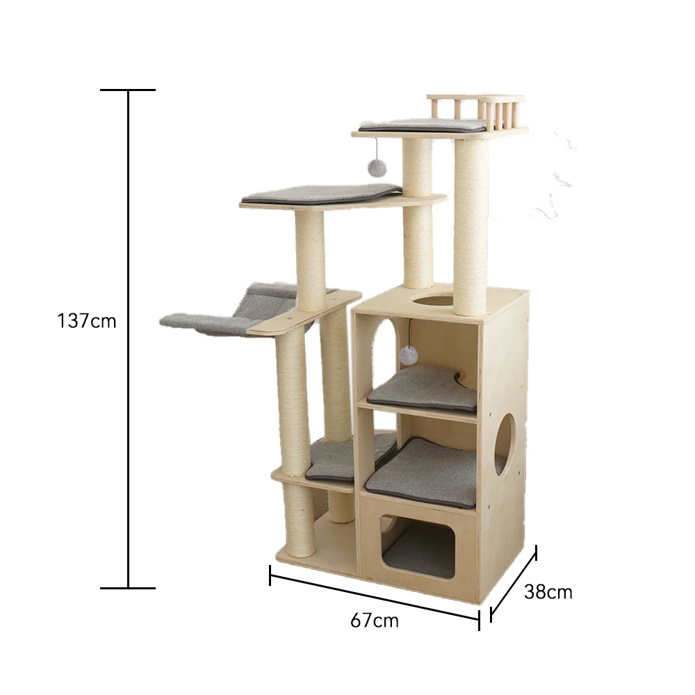 CATIO Multi-level Luxury Cat Mansion - Image 3