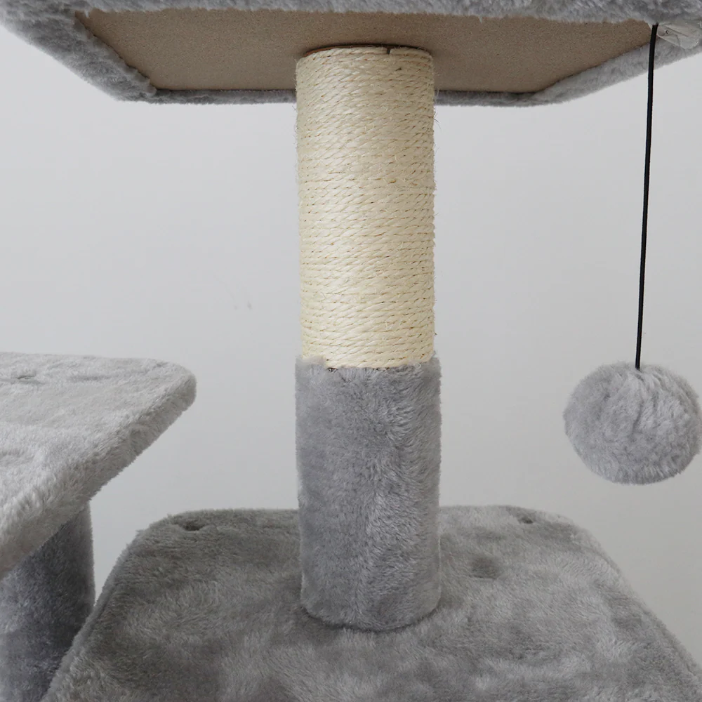 CATIO Multi-level Tall Cat Tree and House Condo with Scratching Pads - Image 10