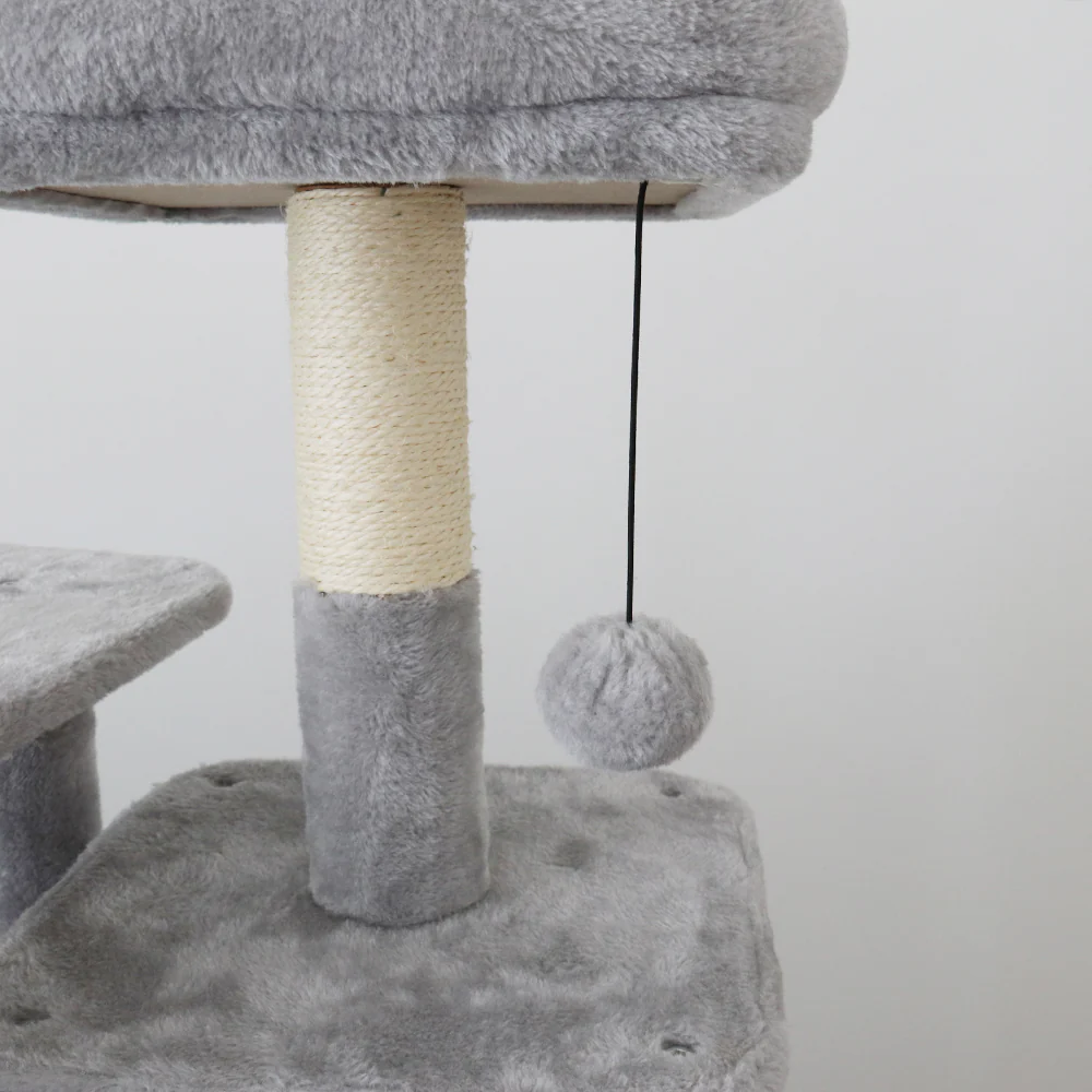 CATIO Multi-level Tall Cat Tree and House Condo with Scratching Pads - Image 11