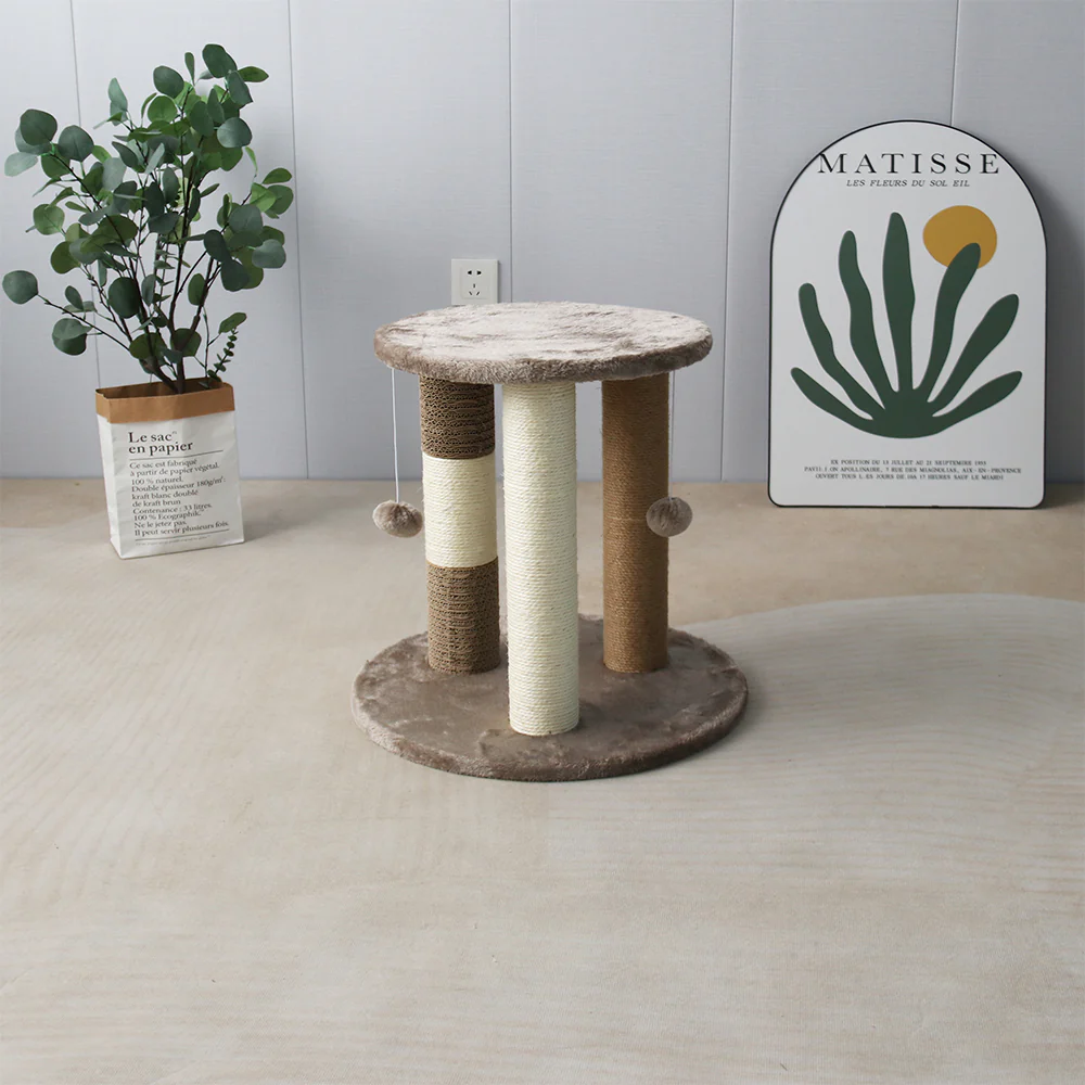CATIO Multiple Cat Scratching Post with Cat Perch - Image 3