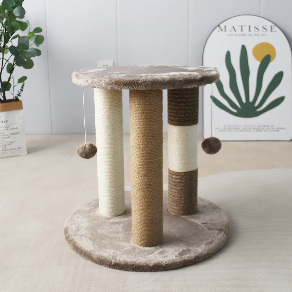 CATIO Multiple Cat Scratching Post with Cat Perch - Image 5