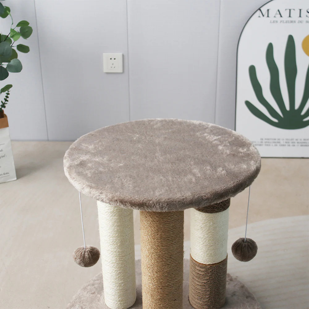 CATIO Multiple Cat Scratching Post with Cat Perch - Image 6