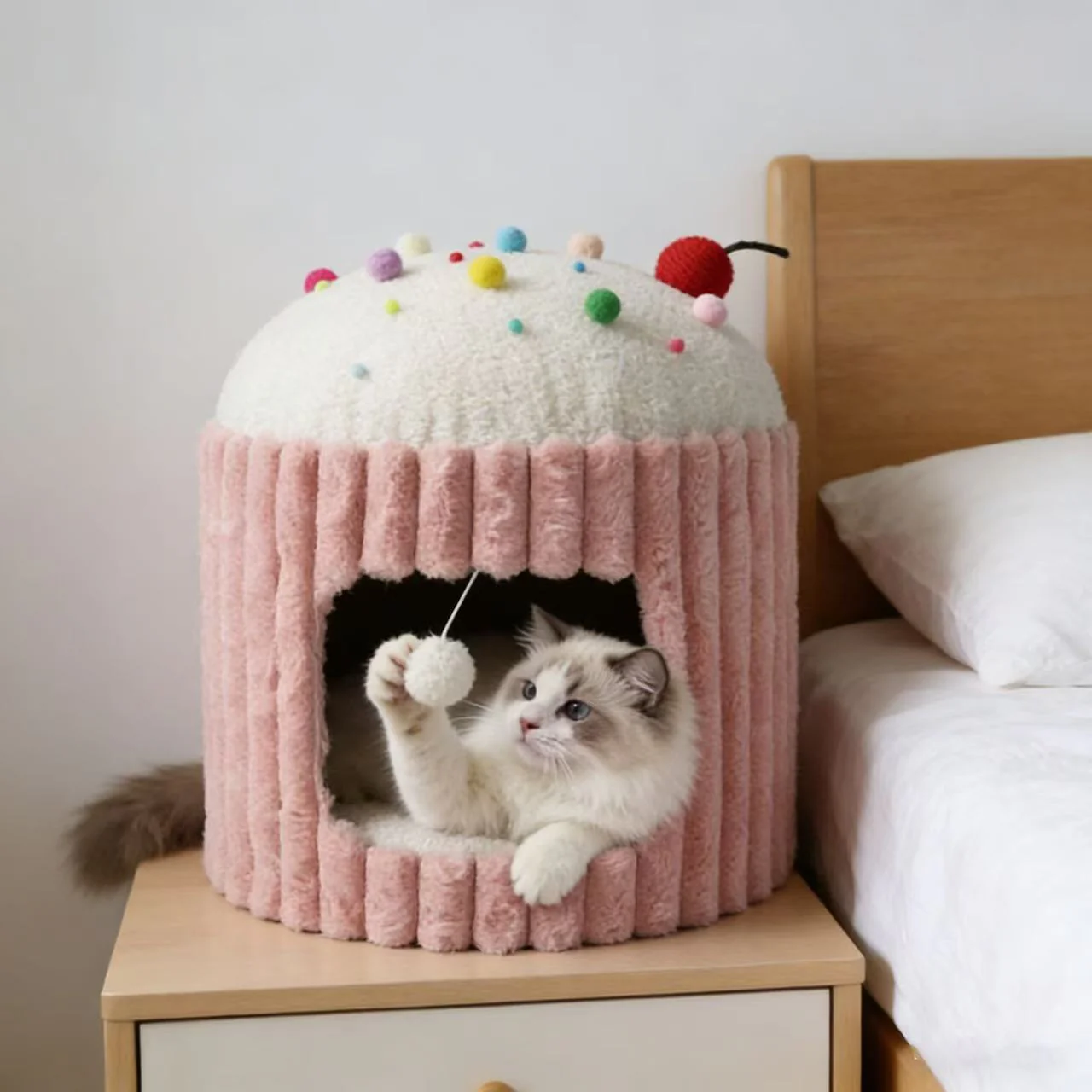 CATIO Pink Cupcake Cat House - Image 2