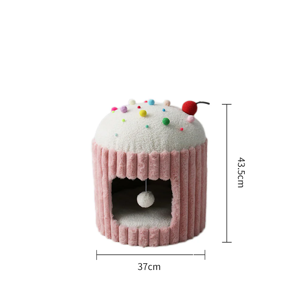 CATIO Pink Cupcake Cat House - Image 5