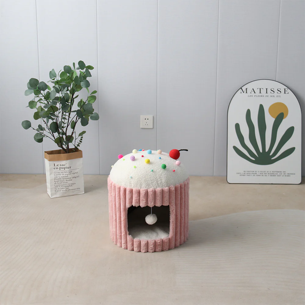 CATIO Pink Cupcake Cat House - Image 6