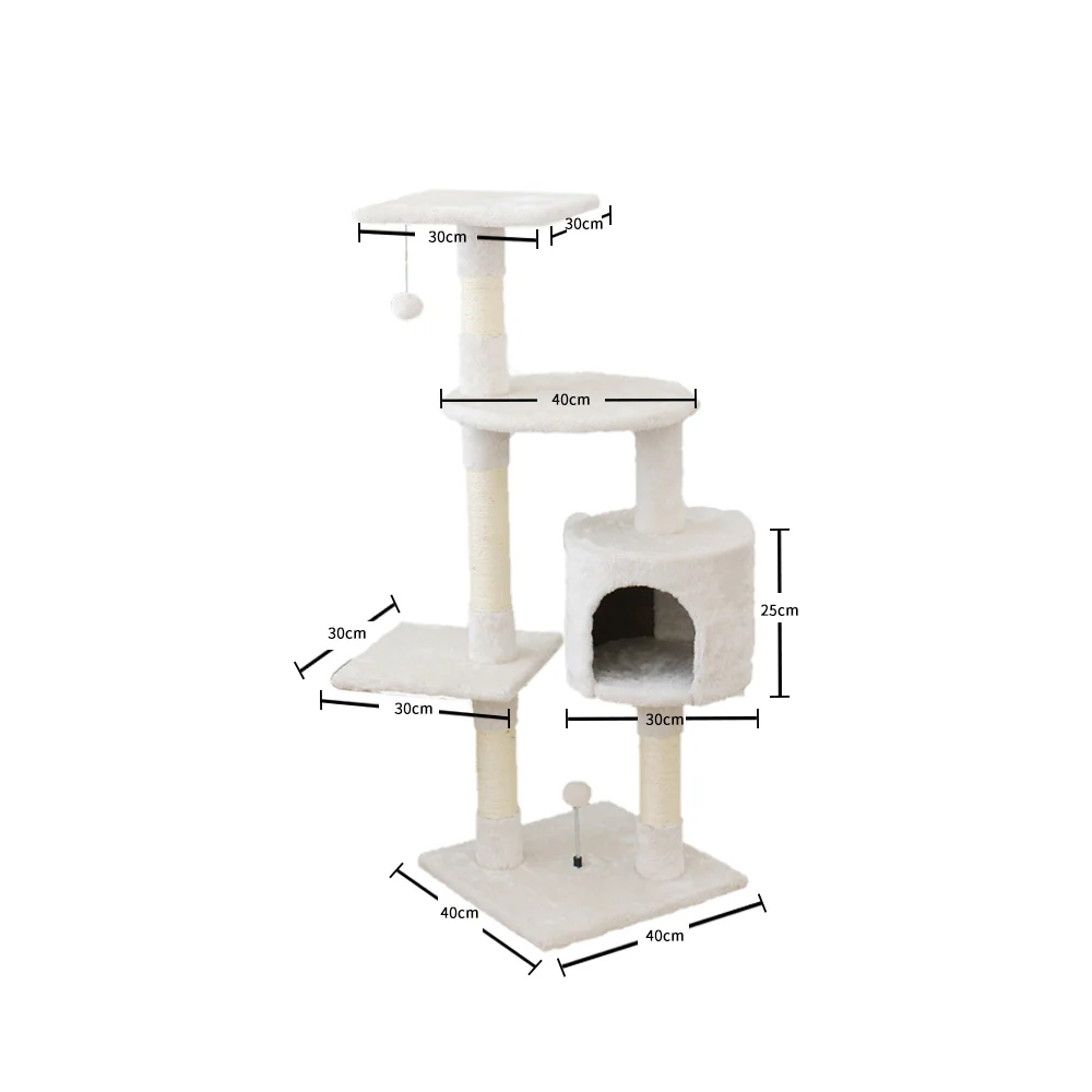 CATIO Tranquility Abode Scratching Cat Tree 127cm - Image 2