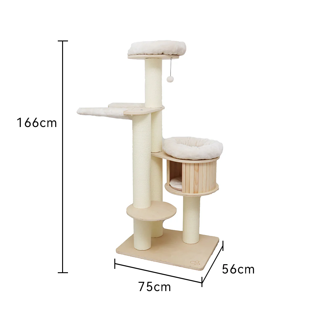 CATIO Solid Wood Cat Scratching Post C2501 - Image 3