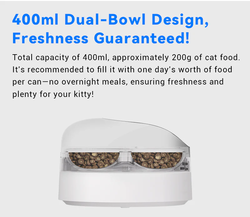 CATLINK F03 RFID Pet Feeder - Standard Version - Image 5
