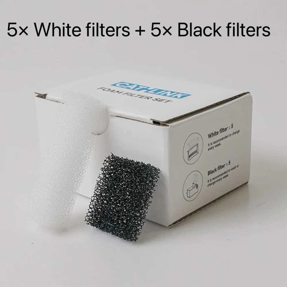 CATLINK Foam Filter Set for Pure 2 Smart Pet Water fountain - Image 3