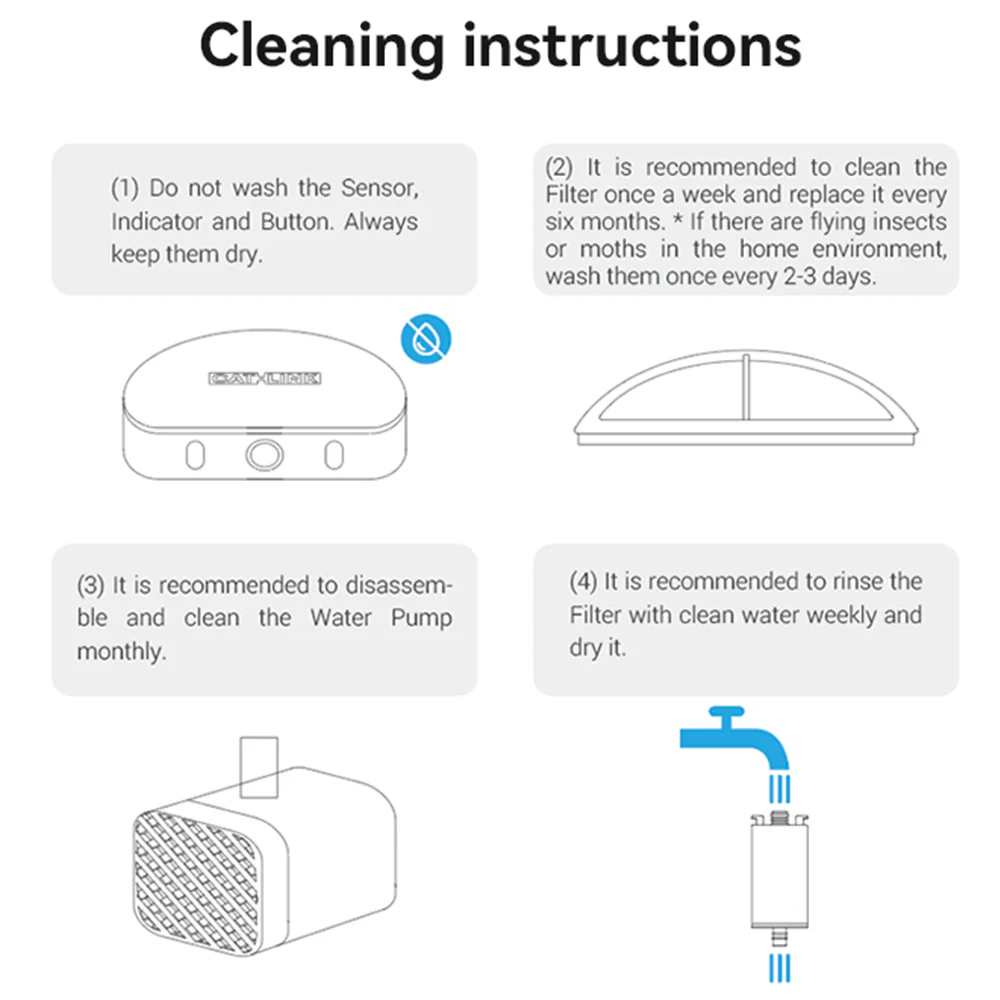 CATLINK Pure 3 AI Water Fountain - Wireless - Image 11