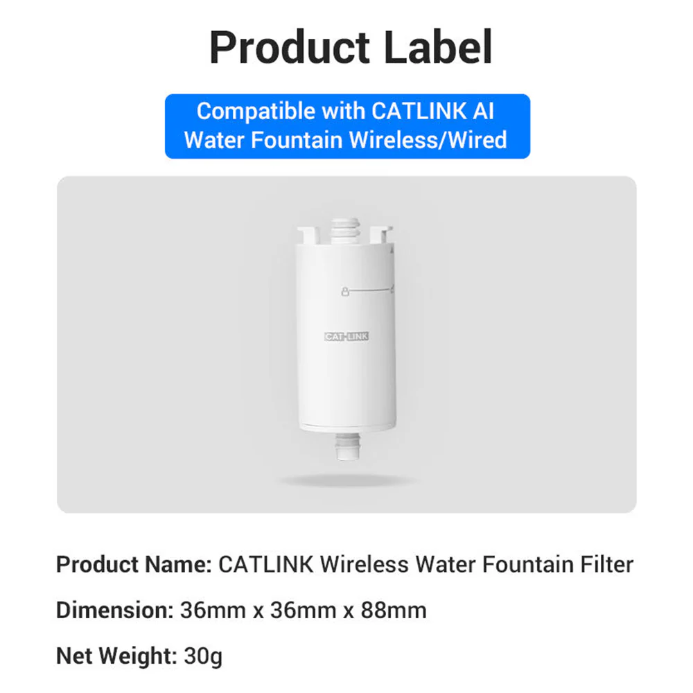 CATLINK Pure 3 AI Water Fountain - Wireless - Image 13