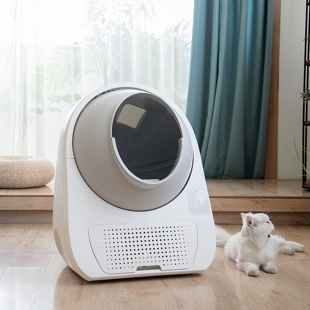 CATLINK Scooper Luxury Pro X Smart Self-Cleaning White Cat Litter Box - Image 13