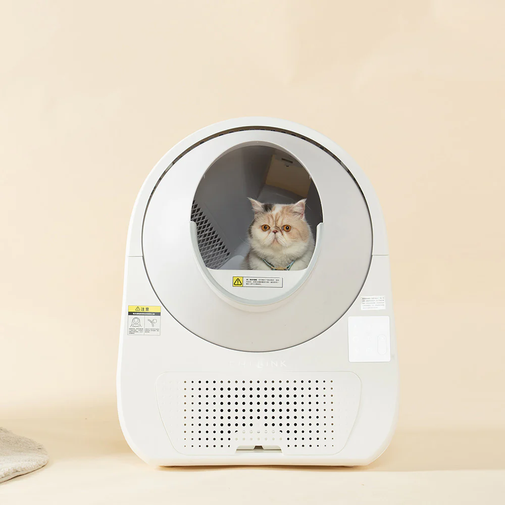 CATLINK Scooper Luxury Pro X Smart Self-Cleaning White Cat Litter Box - Image 4