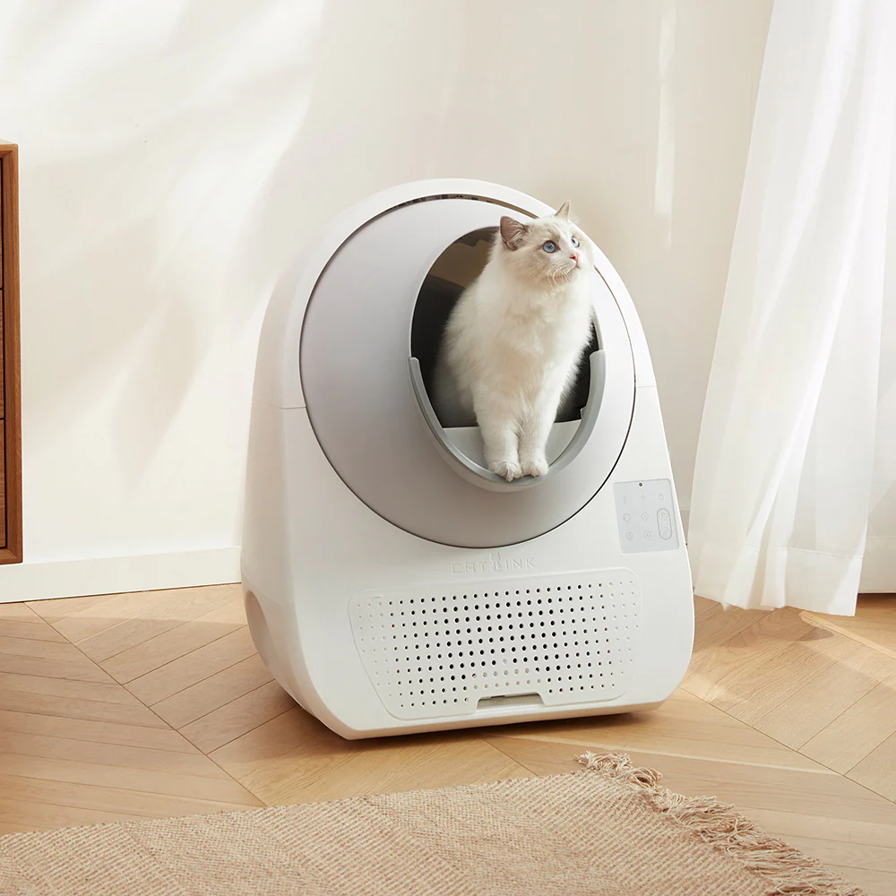 CATLINK Scooper Luxury Pro X Smart Self-Cleaning White Cat Litter Box - Image 7