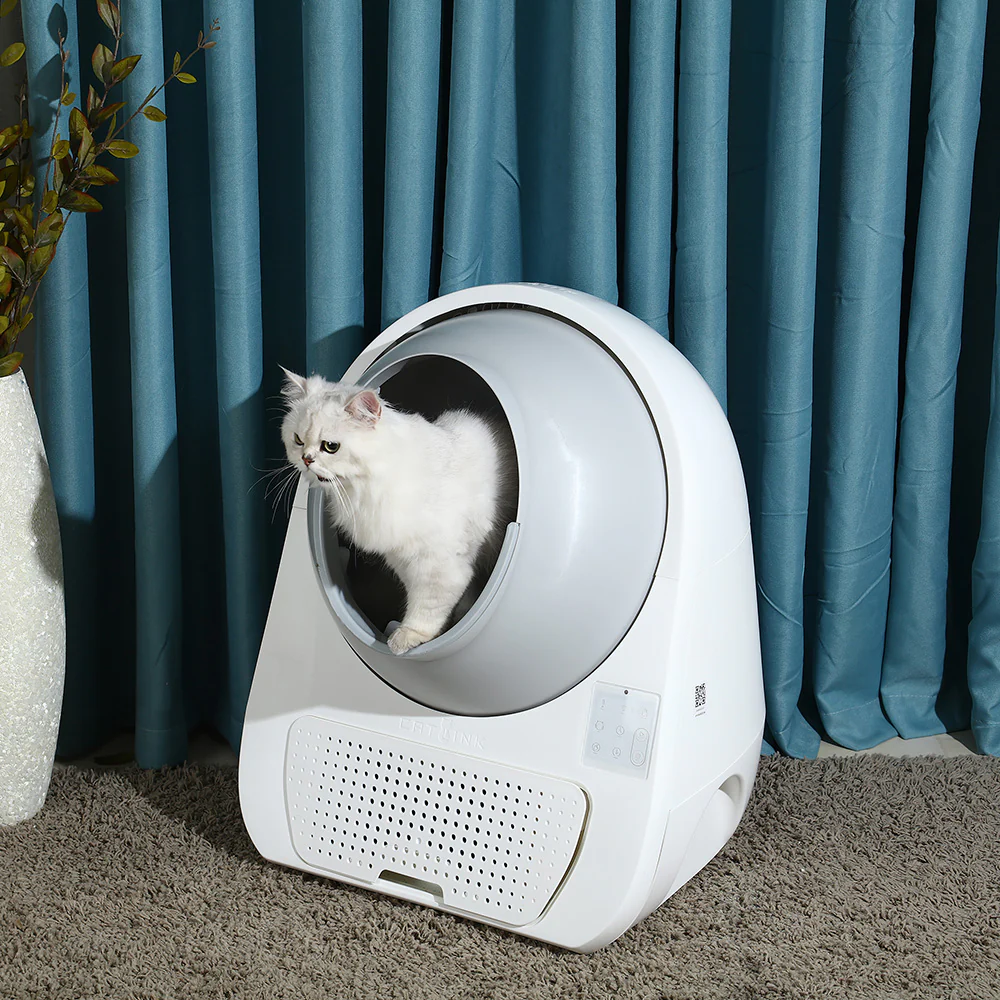 CATLINK Scooper Standard Pro X Smart Self-Cleaning White Cat Litter Box - Image 15