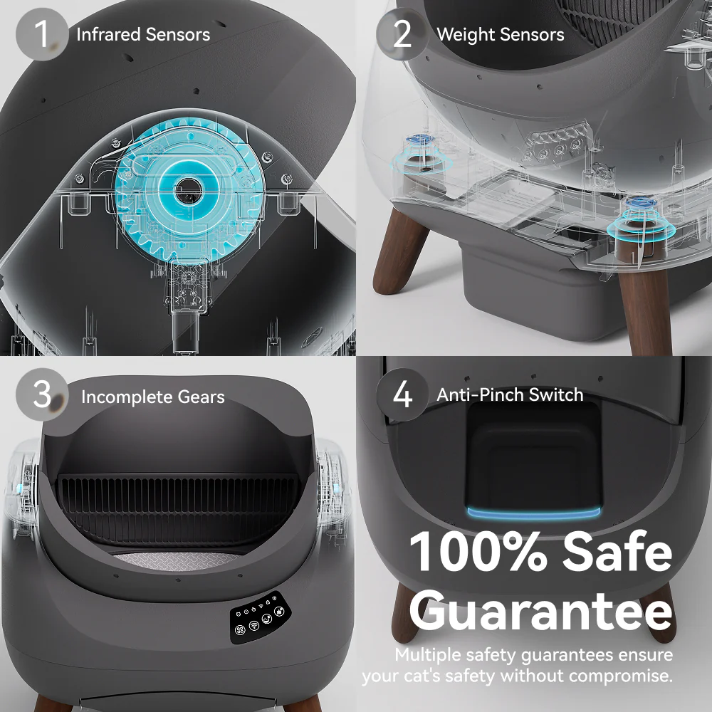 CATLINK Open-X Self-Clean Smart Cat Litter Box - Scooper Open-X - Image 11