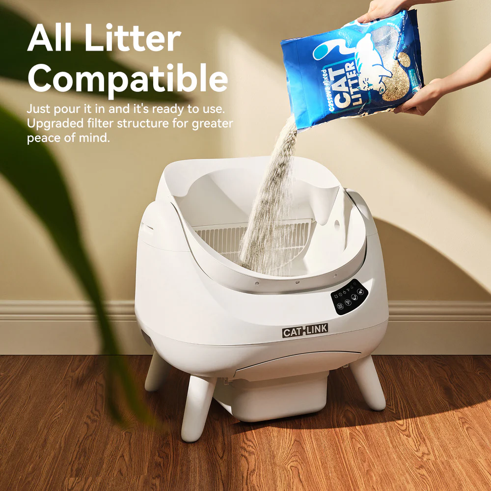 CATLINK Open-X Self-Clean Smart Cat Litter Box - Scooper Open-X - Image 13