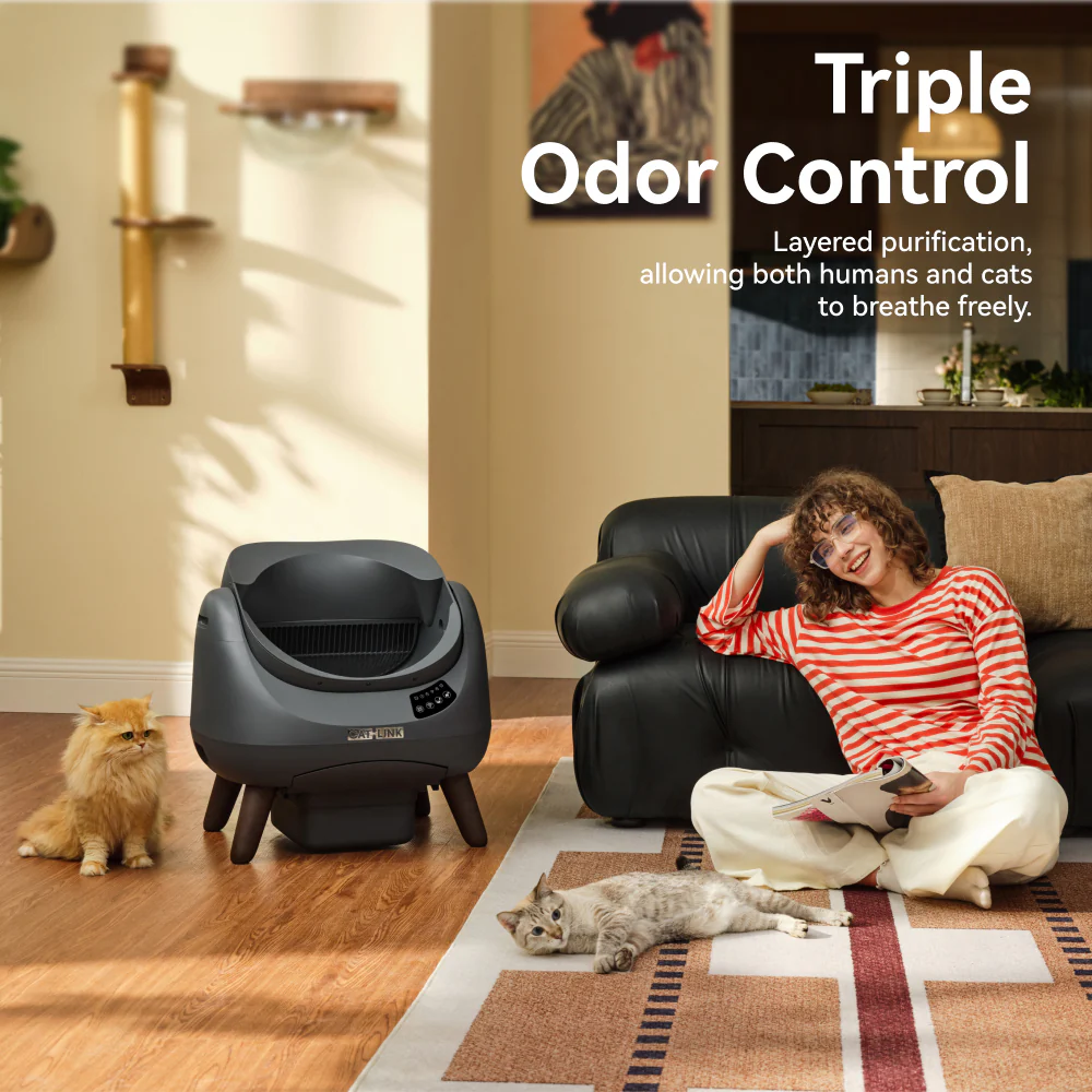 CATLINK Open-X Self-Clean Smart Cat Litter Box - Scooper Open-X - Image 9