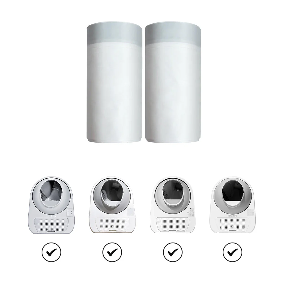 CATLINK Waste Bags for SCOOPER Self-Clean Smart Cat Litter Box 2 rolls(40 bags)