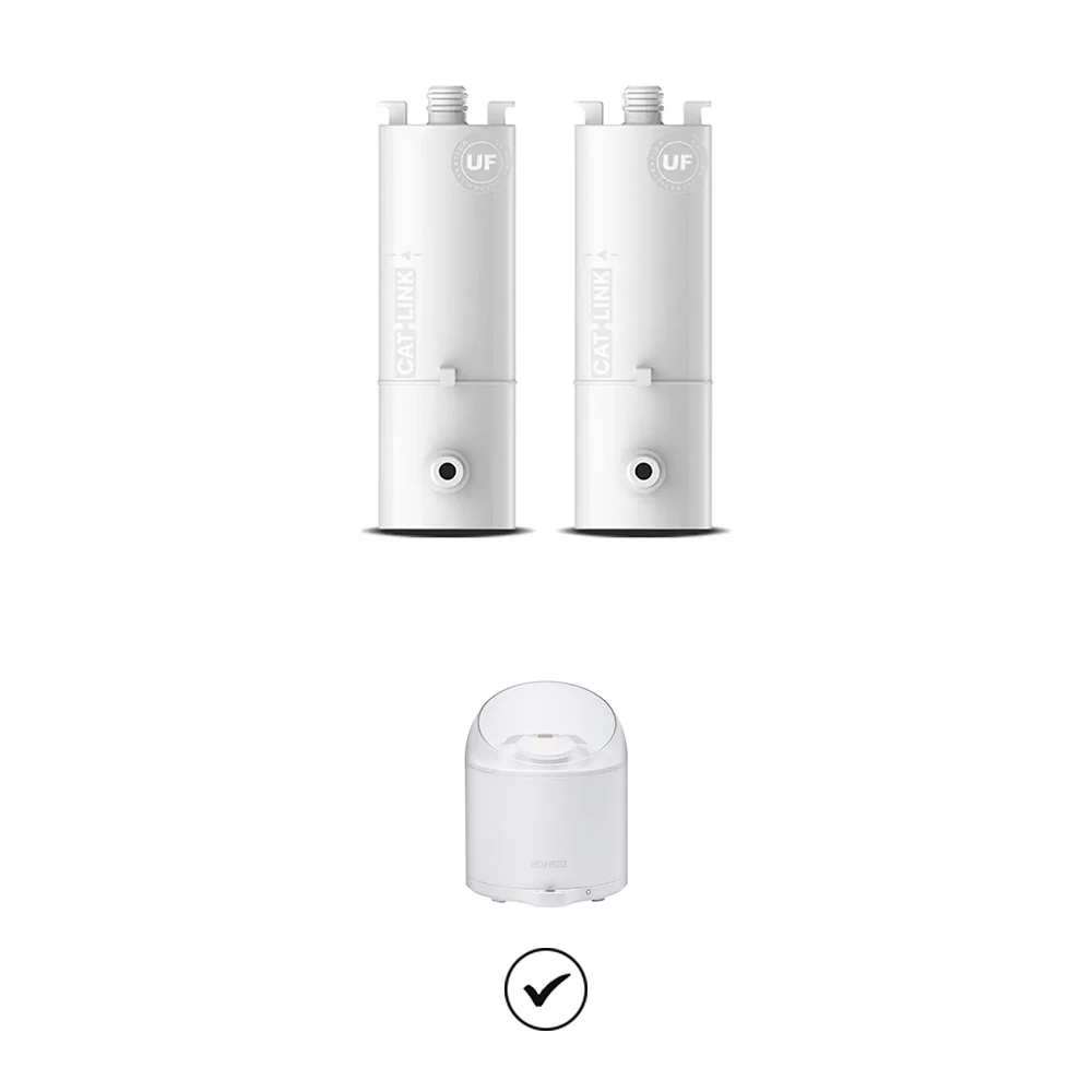 CATLINK UF Water Fountain Filter 2 pcs For Pure2 Smart Pet Water Fountain
