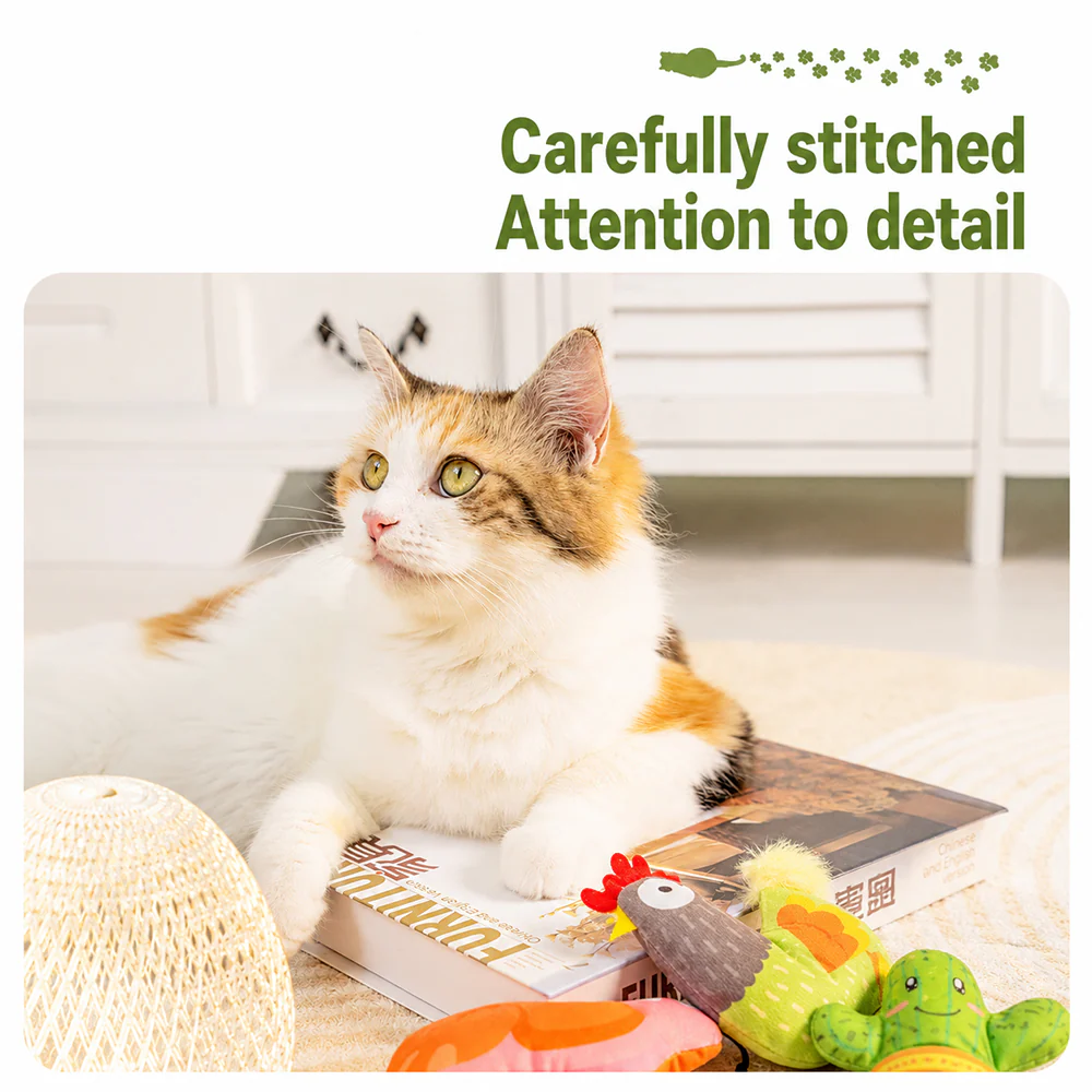 Catnip Toy | Plush Interactive Chew Toy for Cats - Image 4