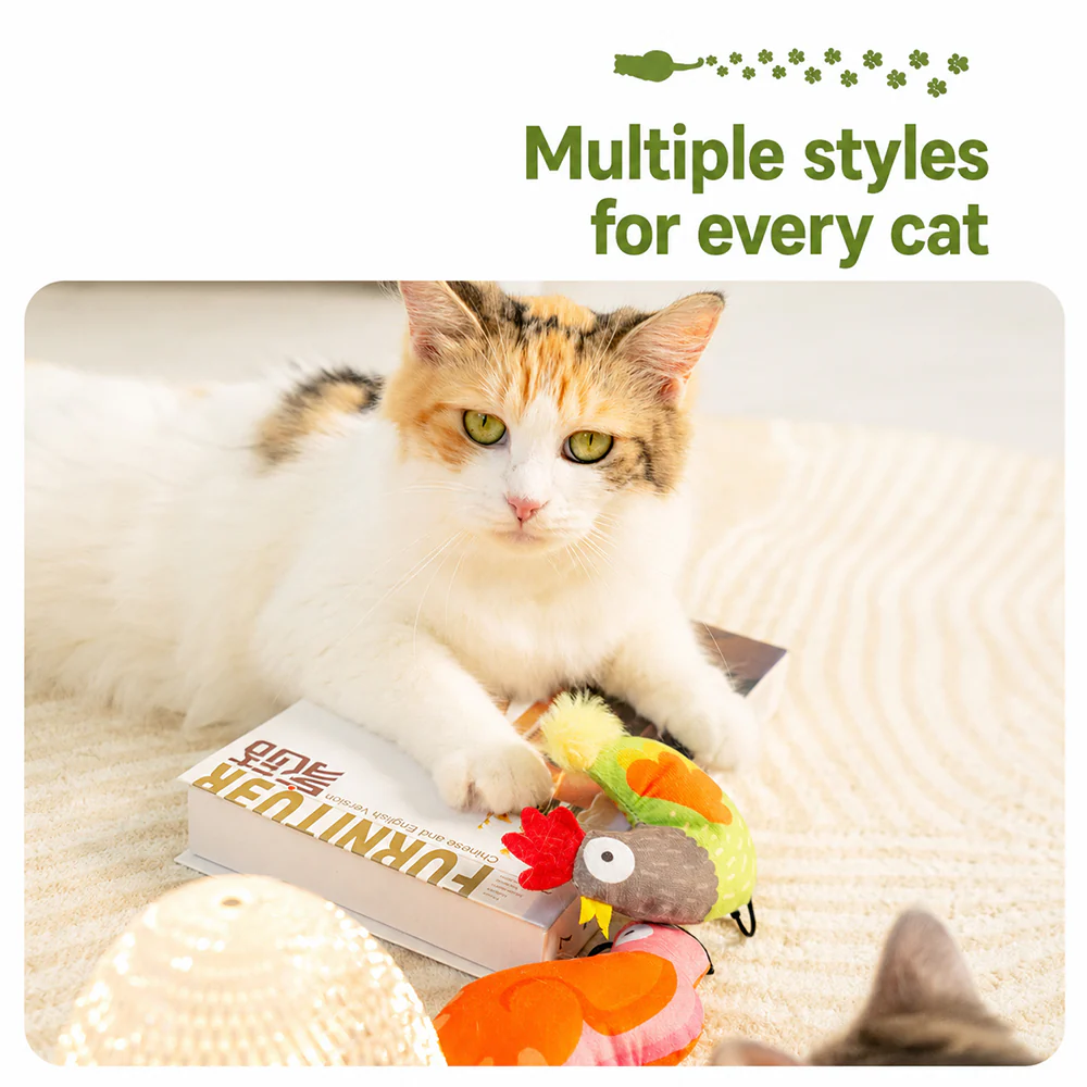 Catnip Toy | Plush Interactive Chew Toy for Cats - Image 5