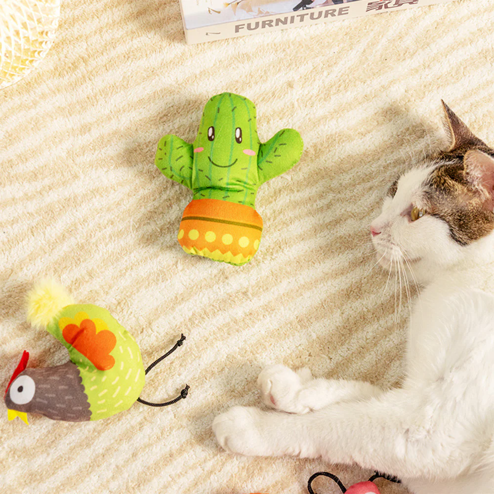 Catnip Toy | Plush Interactive Chew Toy for Cats - Image 6