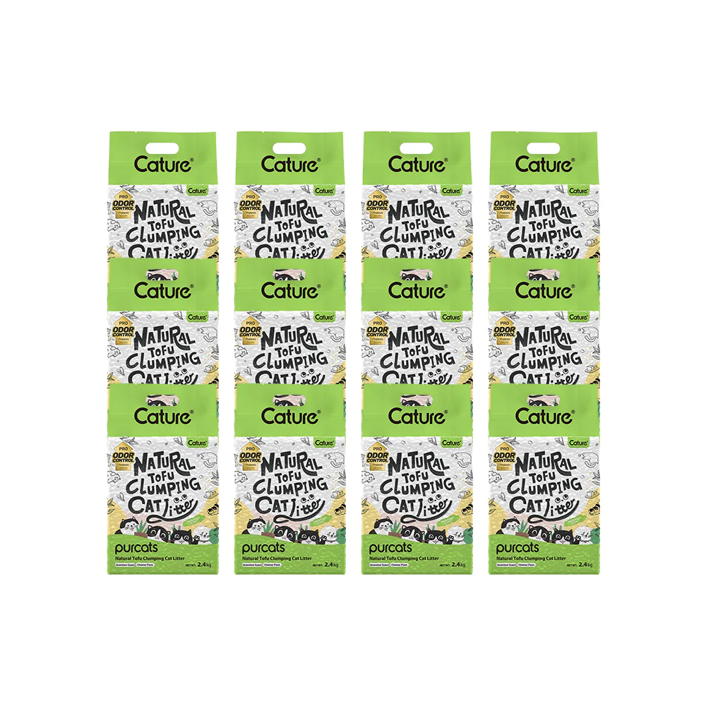 CATURE Green Tea Tofu Clumping Cat Litter, Eco-friendly & Flushable - Image 10