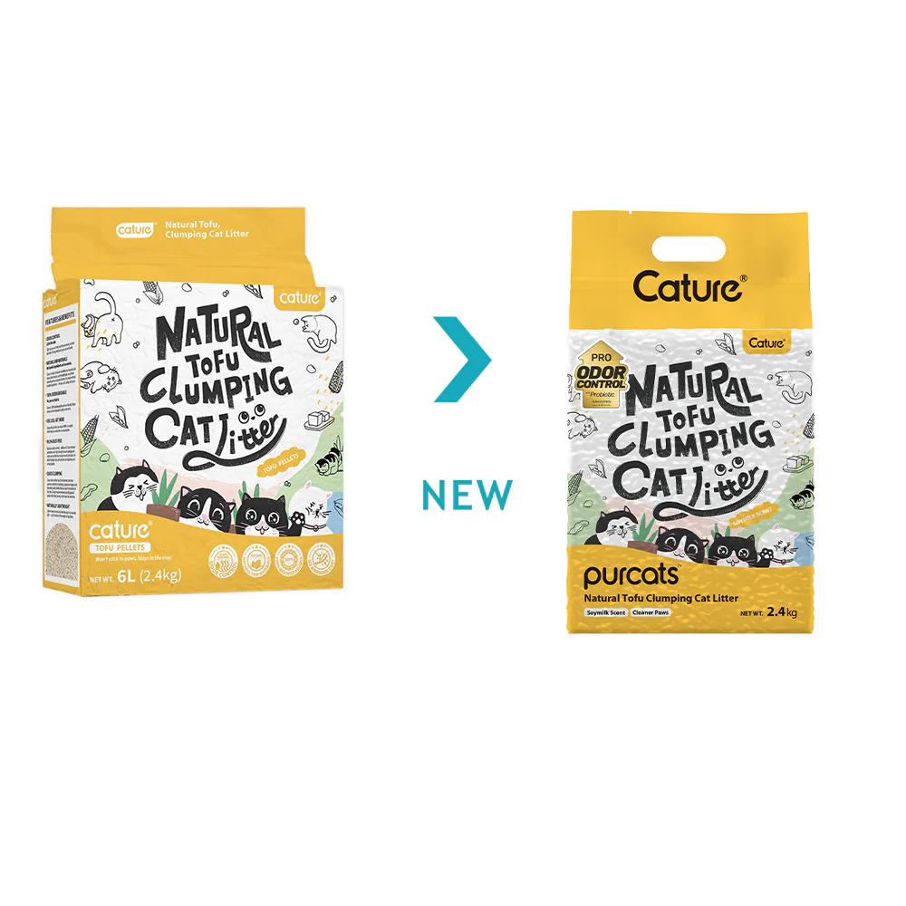 CATURE Original Tofu Clumping Cat Litter – Unscented, Fast Clumping, Low Tracking - Image 10